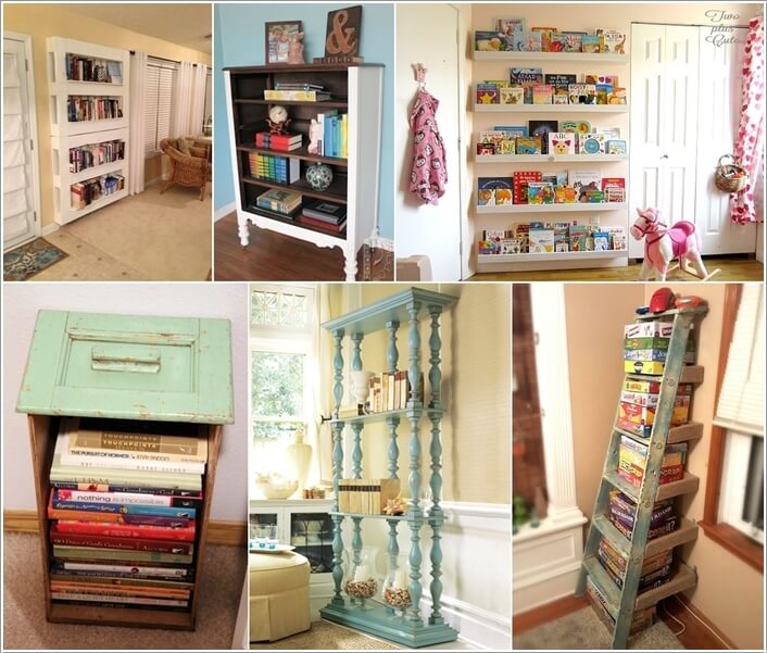 10 Cool DIY Bookcase Ideas That Won't Break The Bank a