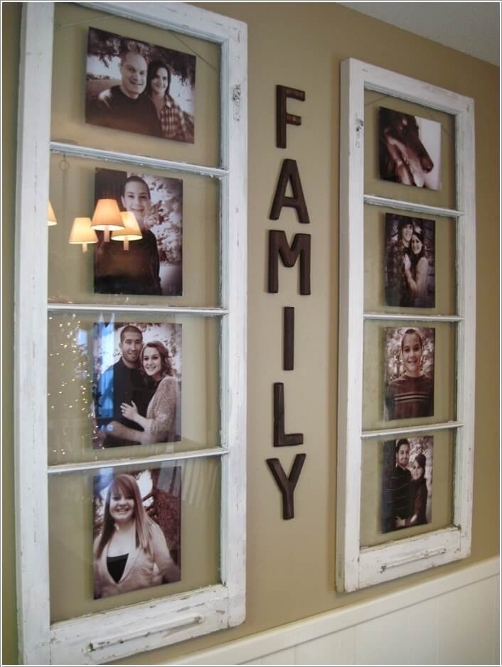 10 Cool Ways to Decorate Your Walls with Family Photos 3