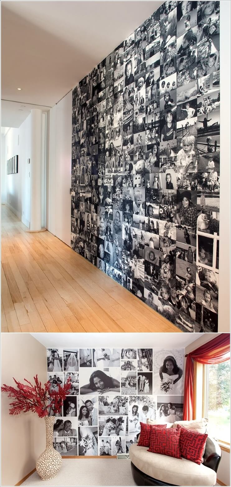 10 Cool Ways to Decorate Your Walls with Family Photos 5