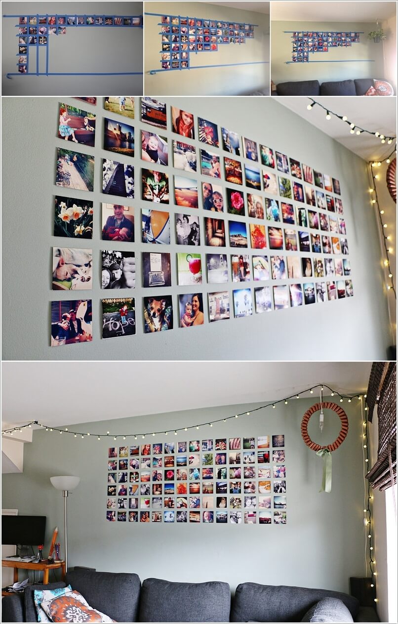 10 Cool Ways to Decorate Your Walls with Family Photos 8