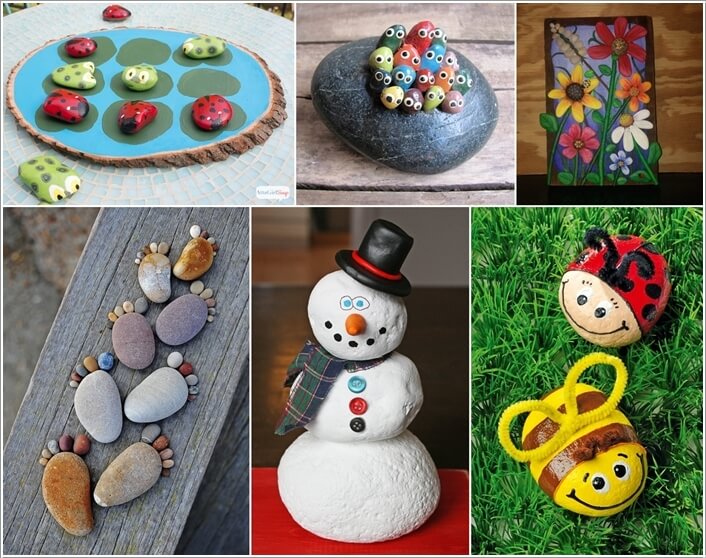10 Cute and Creative Projects to Make from Rocks a