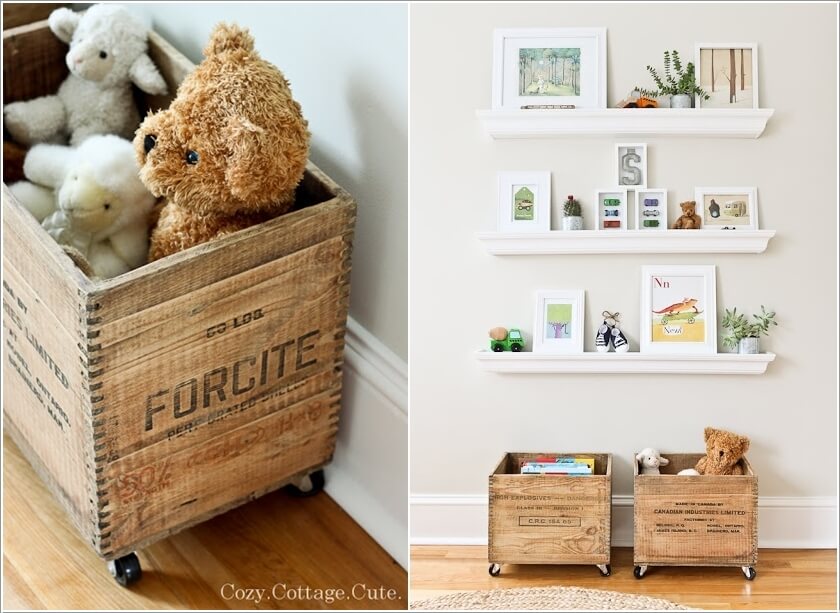 10 Cute Nursery Toy Storage Ideas You Will Admire 2