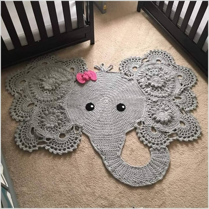 10 Super Cute Ideas to Decorate Your Kids' Room with Crochet 1