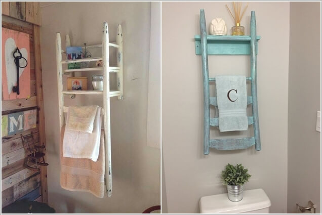 15 Clever Upcycled Bathroom Storage Projects 2