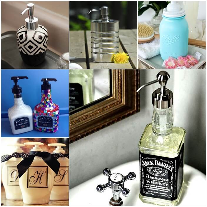 15 DIY Soap Dispenser Ideas for Your Bathroom 1