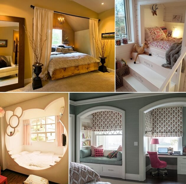 22 Wonderful Alcove Bed Designs for Your Home