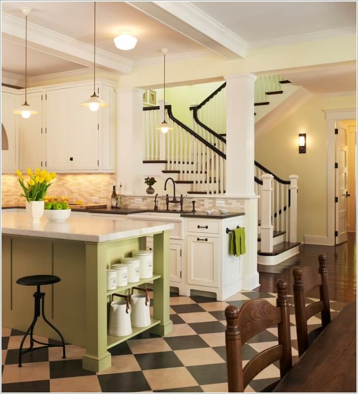 7 Ways to Decorate Your Kitchen with Checkered Pattern 3