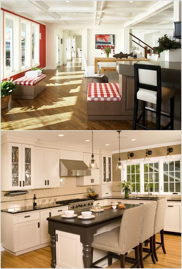 7 Ways to Decorate Your Kitchen with Checkered Pattern 4