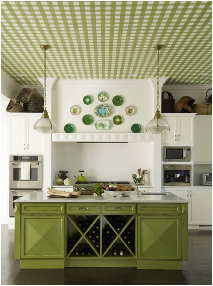 7 Ways to Decorate Your Kitchen with Checkered Pattern 6