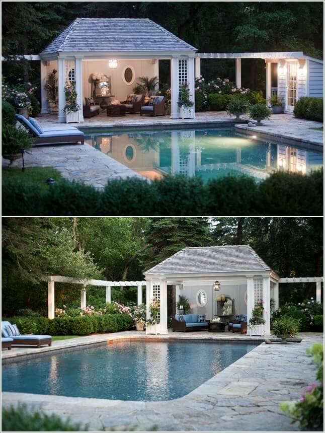 Add a Cozy Seating Area to Your Swimming Pool 2