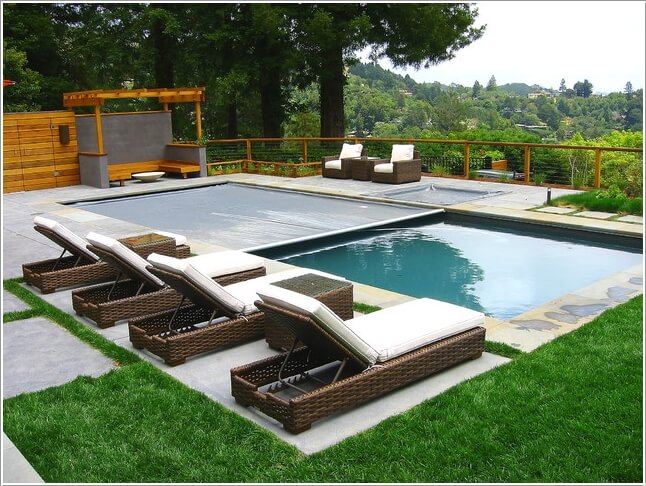 Add a Cozy Seating Area to Your Swimming Pool 5