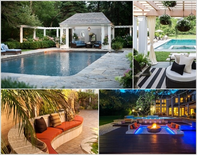 Add a Cozy Seating Area to Your Swimming Pool a