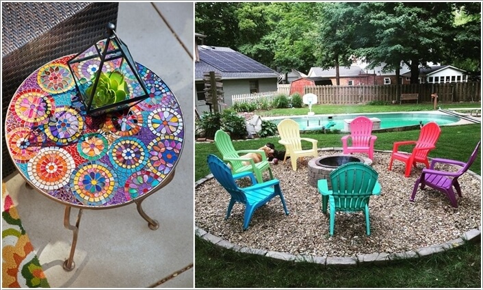 Add a Punch of Color to Your Patio and Make It Lively 2
