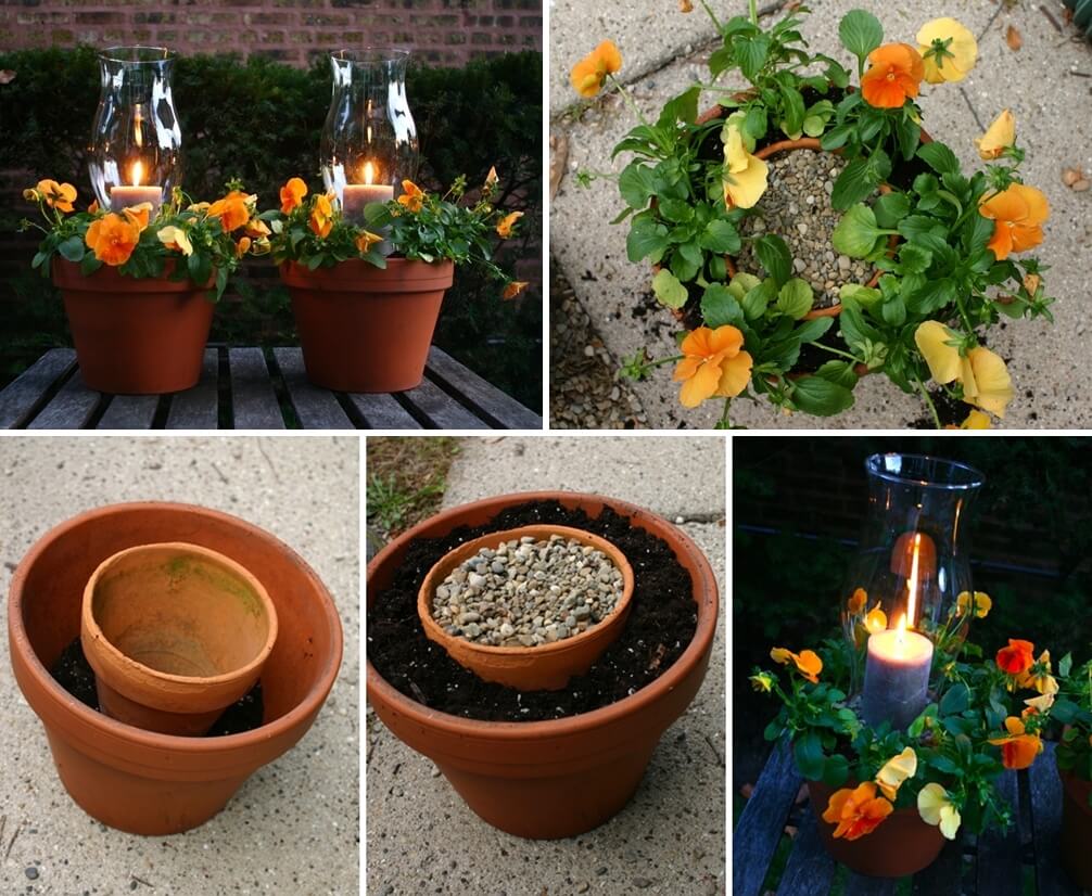 These Potted Candle Planters are So Beautiful