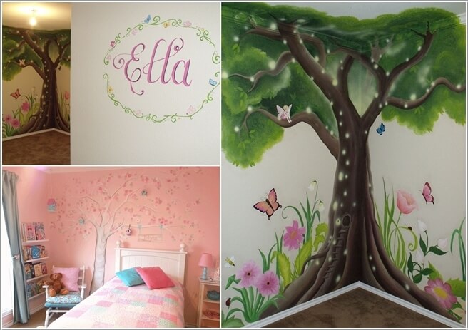 10 Cute and Creative Tree Inspired Kids' Room Decor Ideas 2