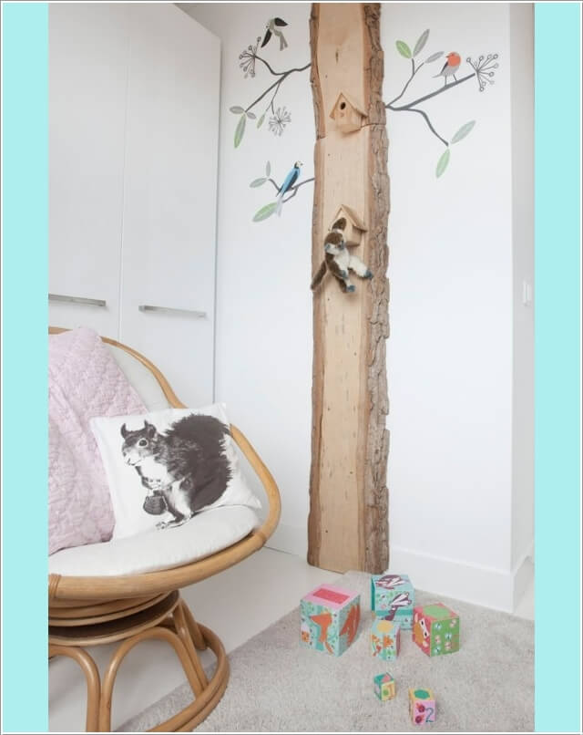 10 Cute and Creative Tree Inspired Kids' Room Decor Ideas 5