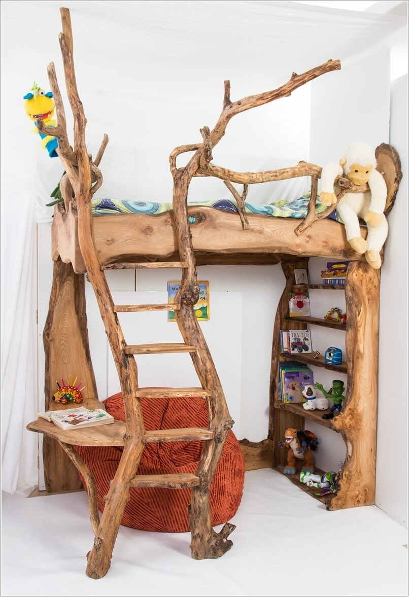 10 Cute and Creative Tree Inspired Kids' Room Decor Ideas 6