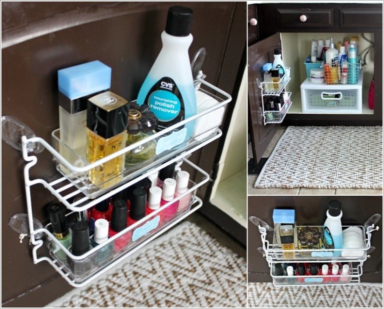 10 Ingenious and Cool Bathroom Storage Hacks