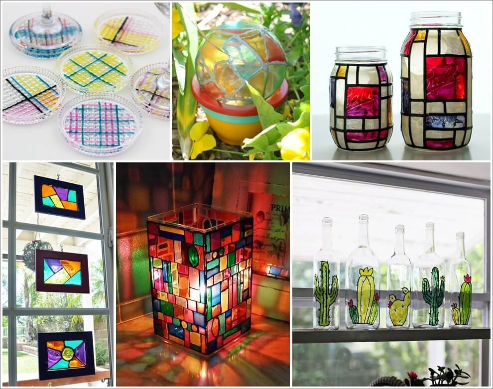 18-super-creative-faux-stained-glass-diy-projects-1
