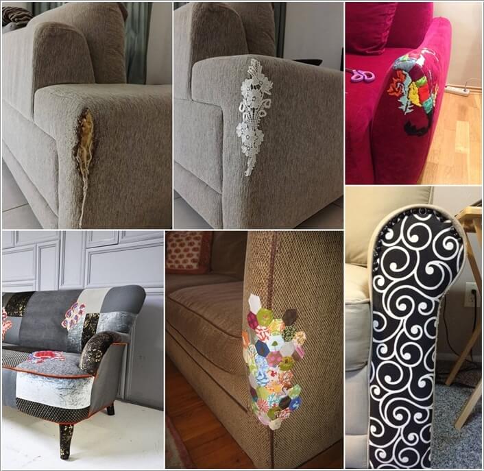 Repair Your Torn Or Cat Scratched Couch In Style