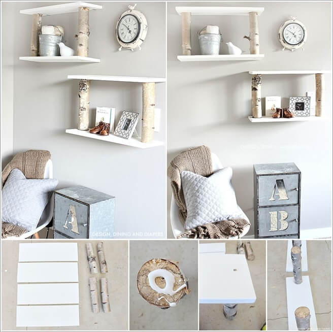 15 Cool DIY Display Shelf Ideas for Your Living Room