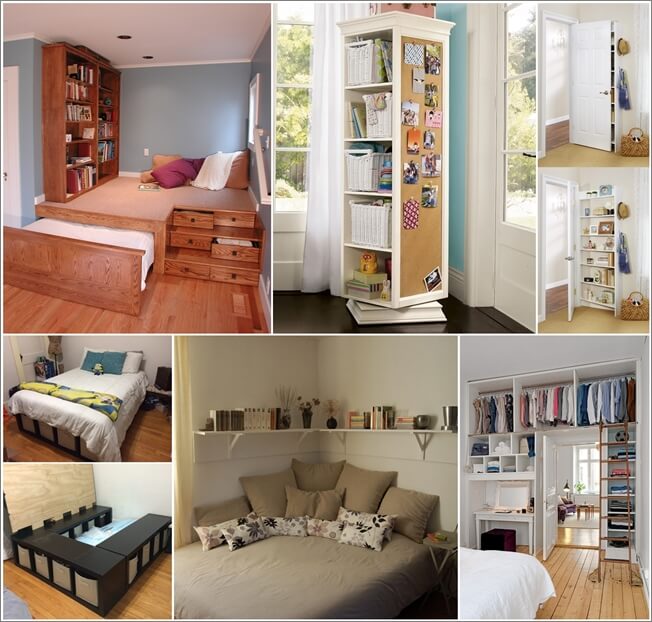 15 clever storage ideas for a small bedroom