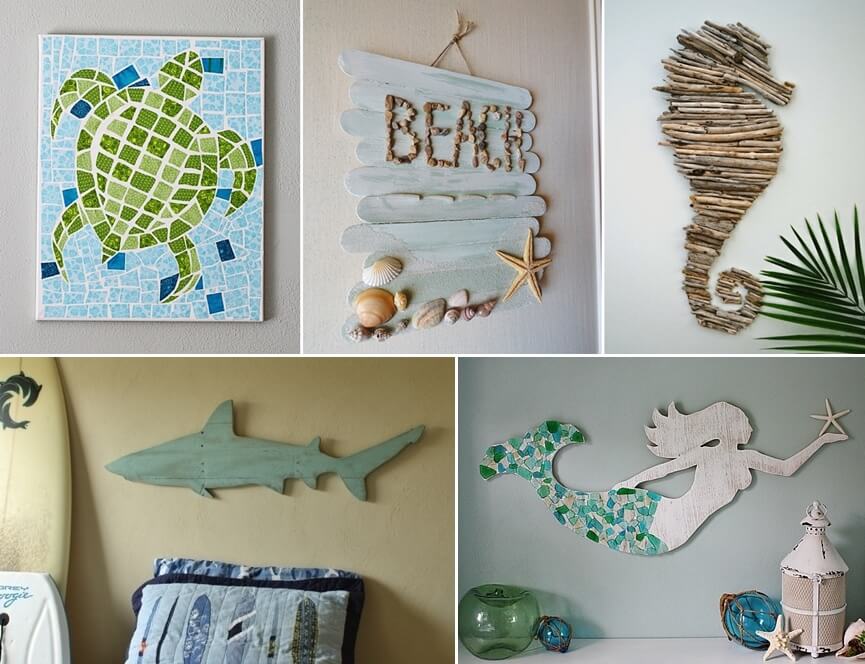 Coastal Wall Art 29 superb diy coastal wall art ideas Coastal Wall Art 29 superb diy coastal wall art ideas