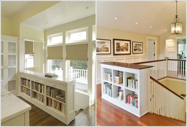 10 Clever Ways To Add A Bookcase, How To Build A Bookcase Railing