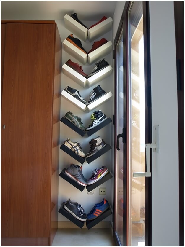 15 Clever Narrow And Vertical Shoe Storage Ideas