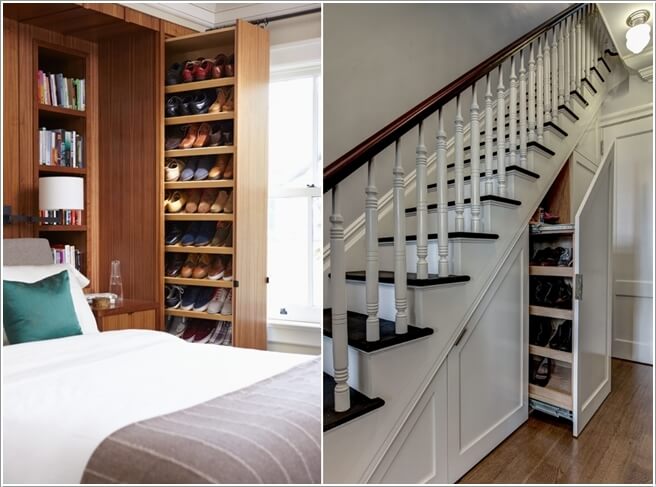 15 Clever Narrow and Vertical Shoe Storage Ideas