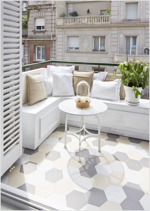 15 Wonderful Balcony Floor Ideas