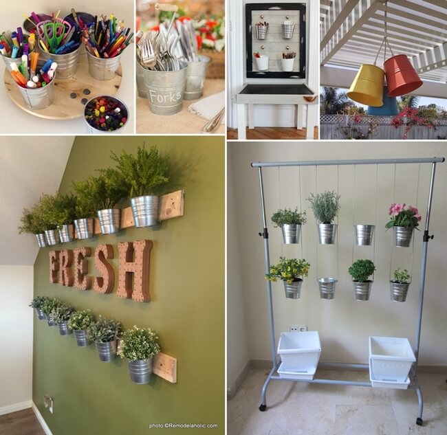 Creative Ways to Decorate and Organize with IKEA Buckets