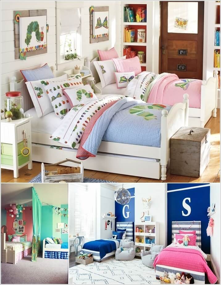Kids Room Ideas For Two Girls