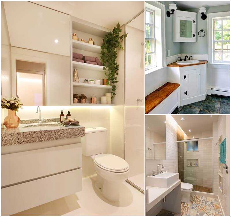 small bathroom designs that are practical and look bigger