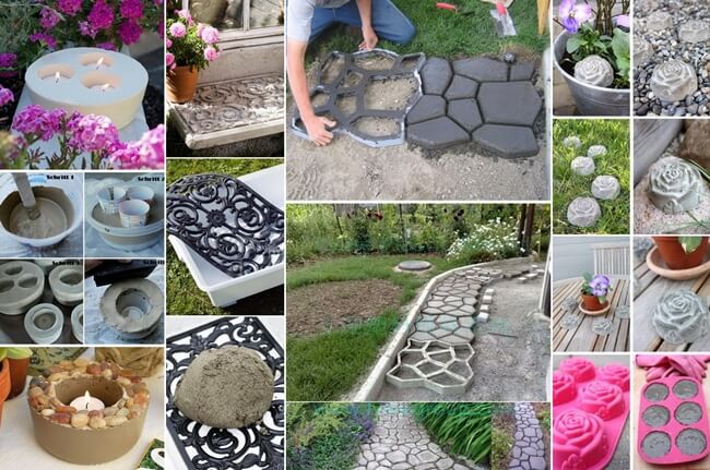 Over 20 DIY Concrete Projects for Your Garden
