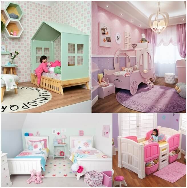 cute bed frames for girls