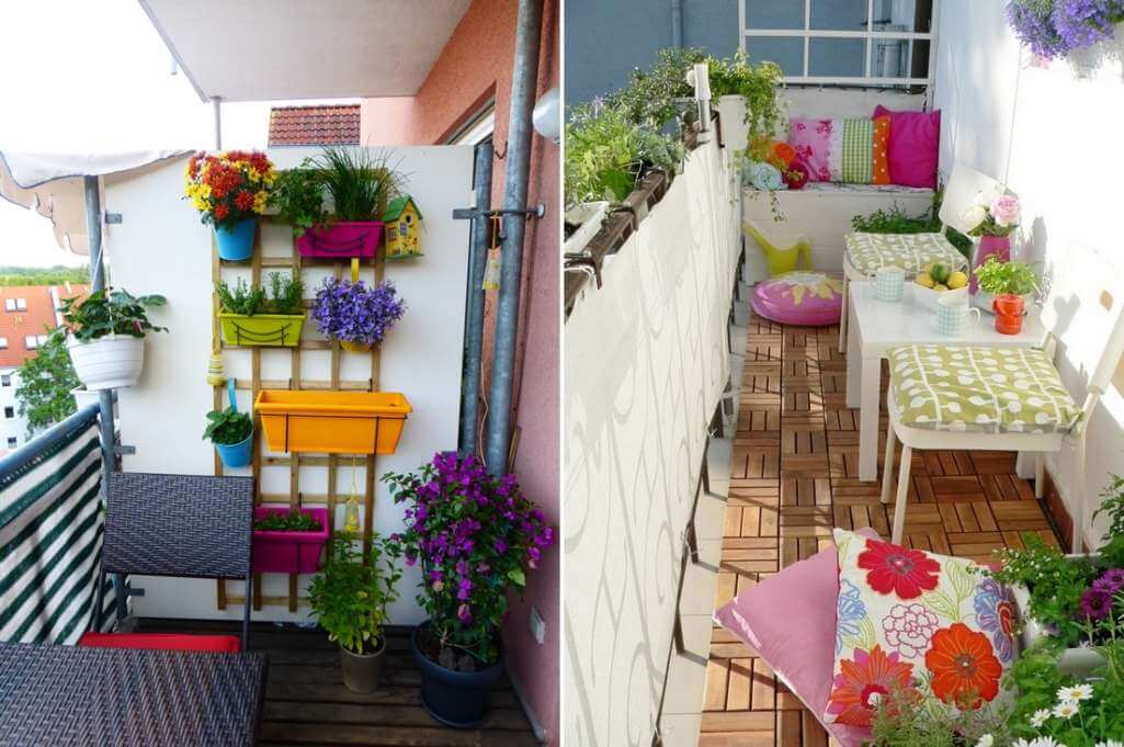10 Fun Ways to Decorate a Tiny Balcony