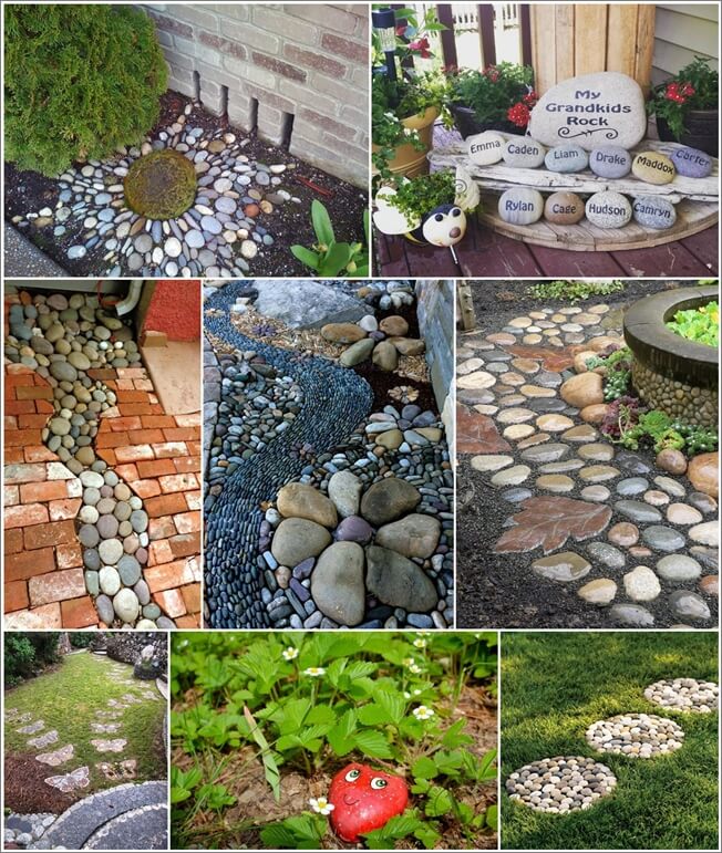 25 Wonderful Garden Decor Ideas With Rocks