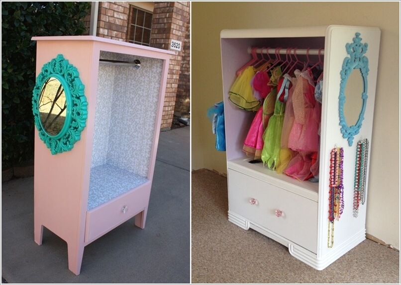 Cute Dress Up Station Ideas For Your Princess