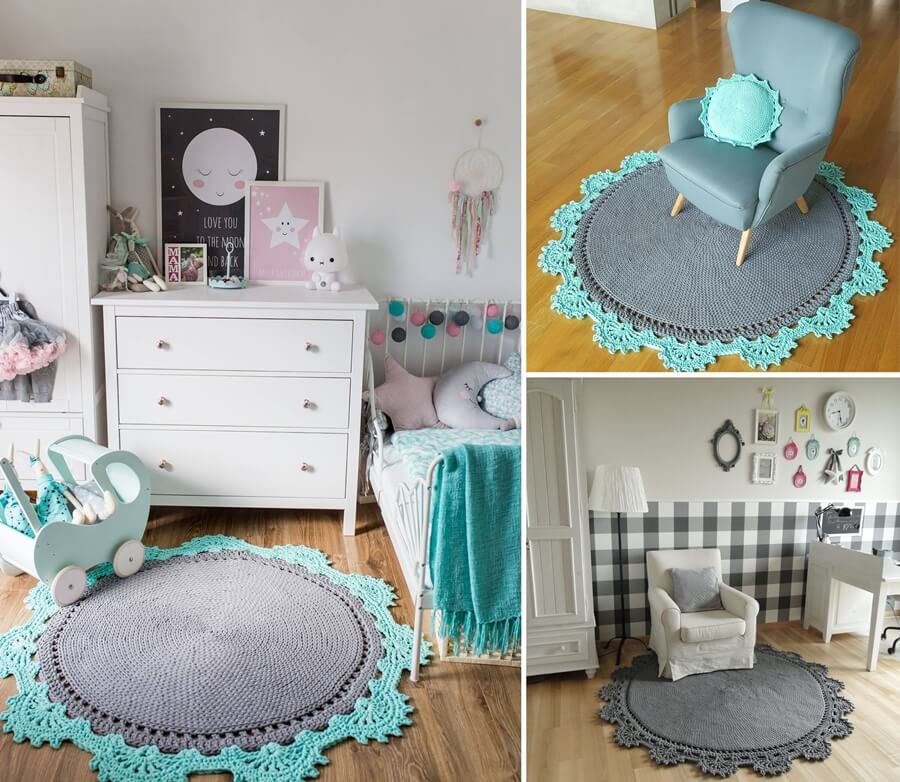 Cute Ideas to Decorate a Kids Room with Crochet