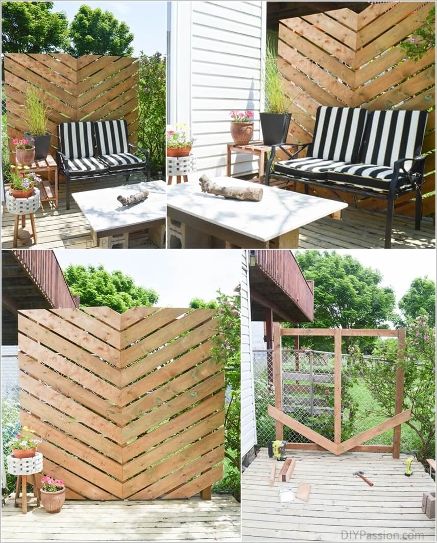 15 DIY Outdoor Privacy Screen Ideas