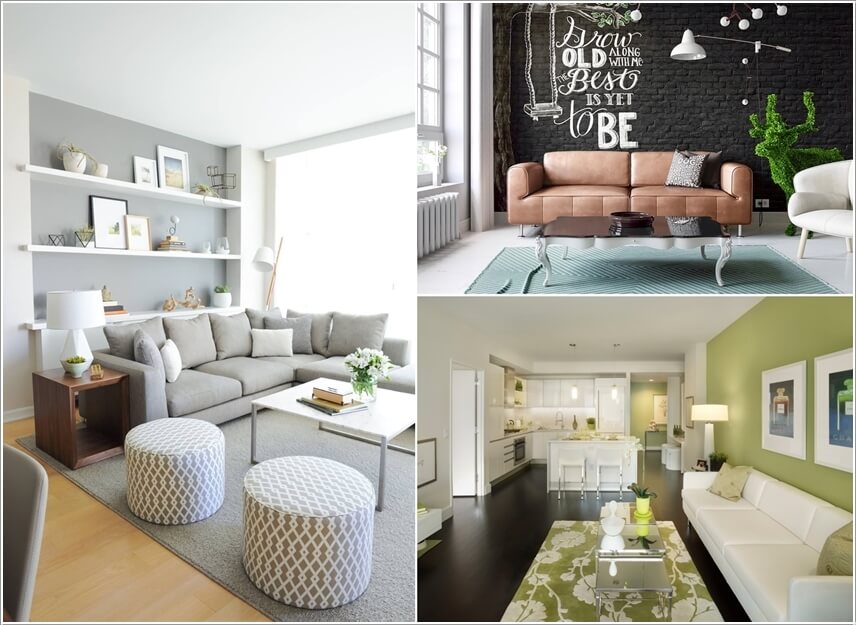 creative ideas for living room walls