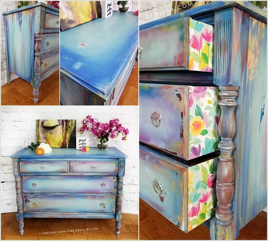 10 Creative Ways To Give A Makeover To A Dresser