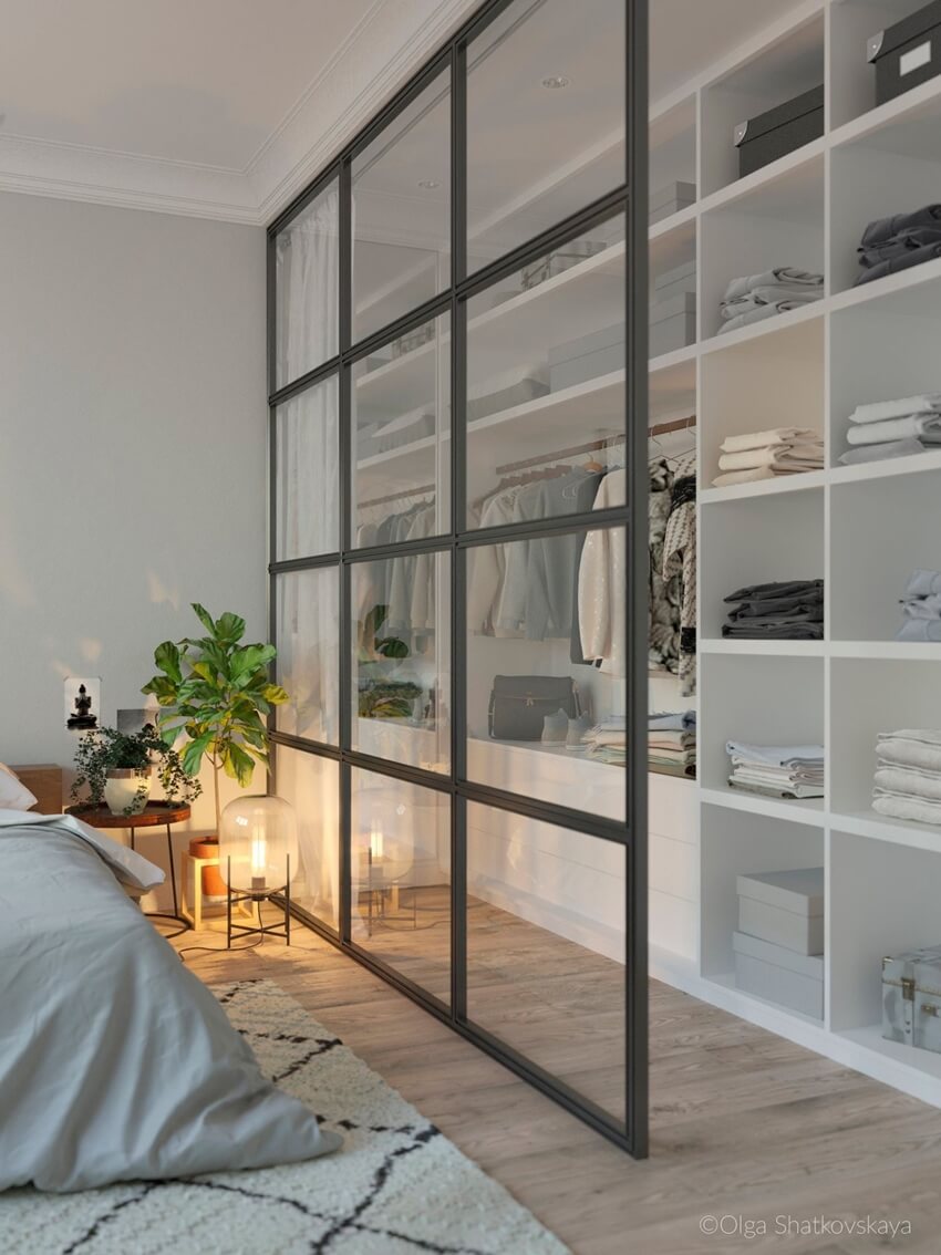 10 Chic and Inspiring Bedroom Closet Designs