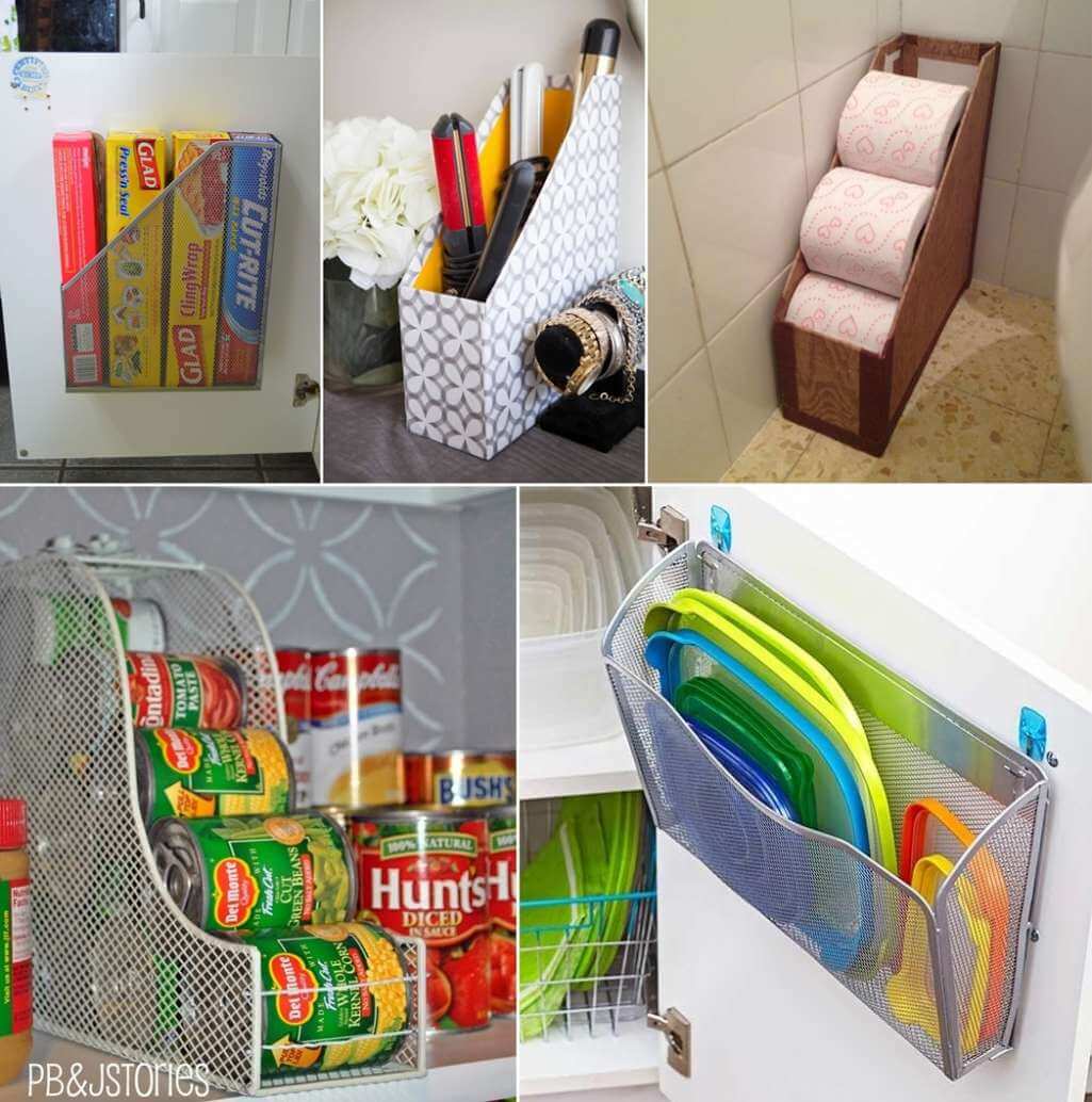 Organize Your Home with These Magazine Holder Hacks