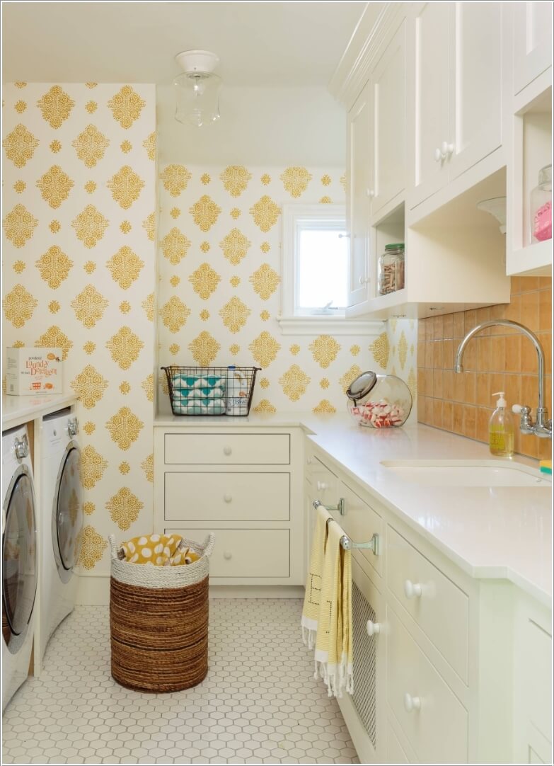 Laundry Room Accent Wall Ideas