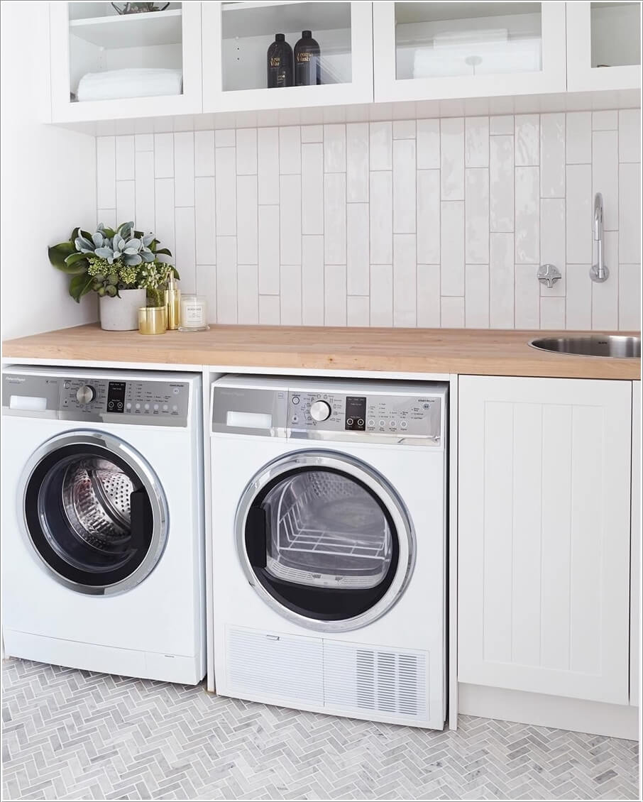 Laundry Room Accent Wall Ideas