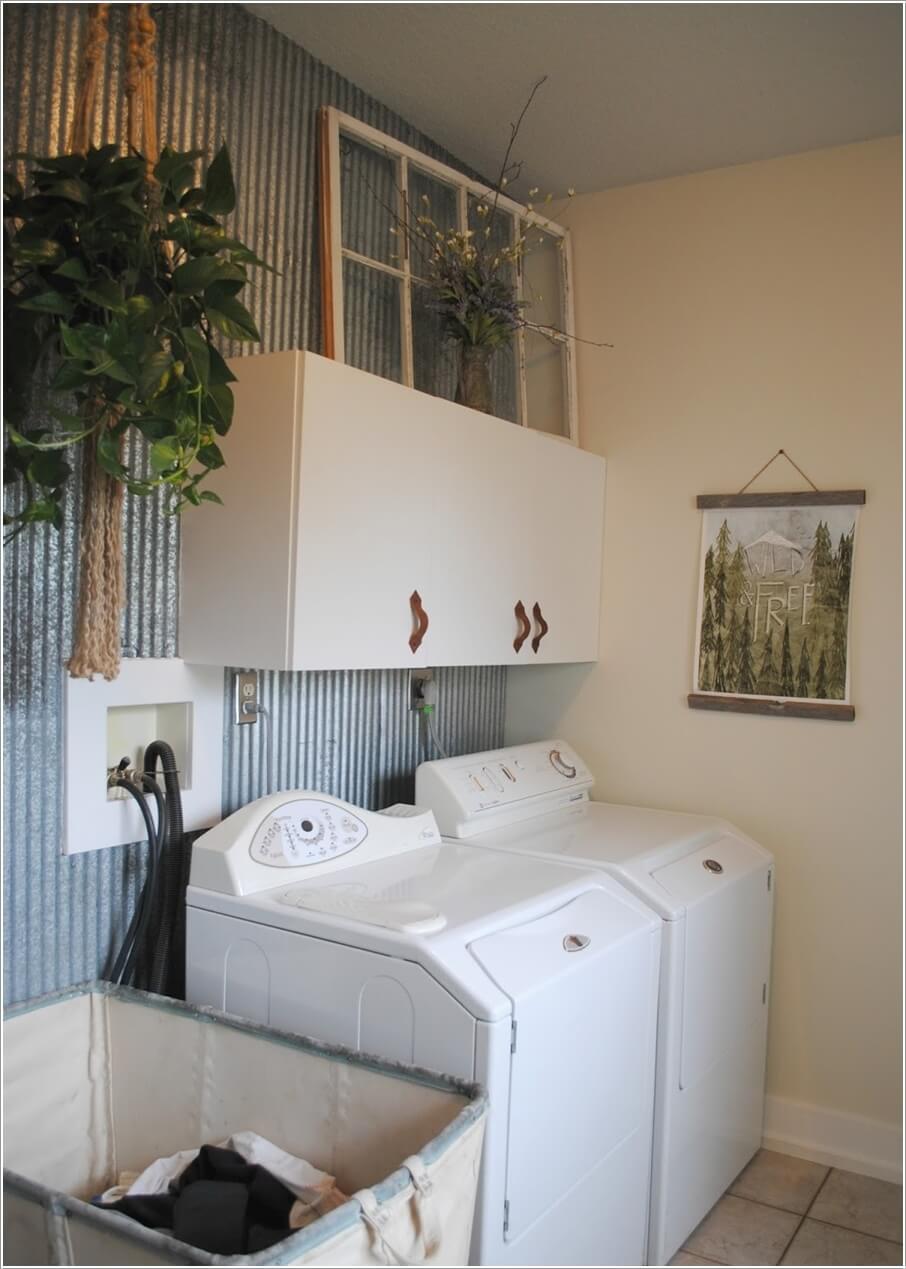 Laundry Room Accent Wall Ideas