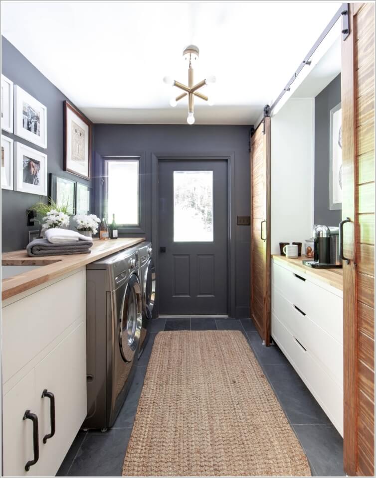 Laundry Room Accent Wall Ideas