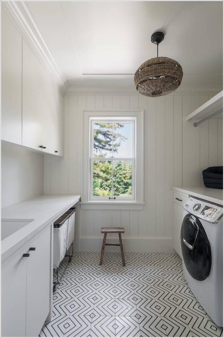 Laundry Room Accent Wall Ideas